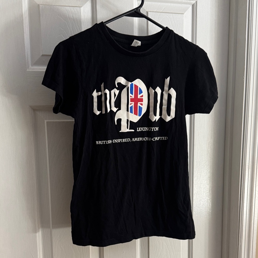 The Pub Black Short Sleeve Tee
